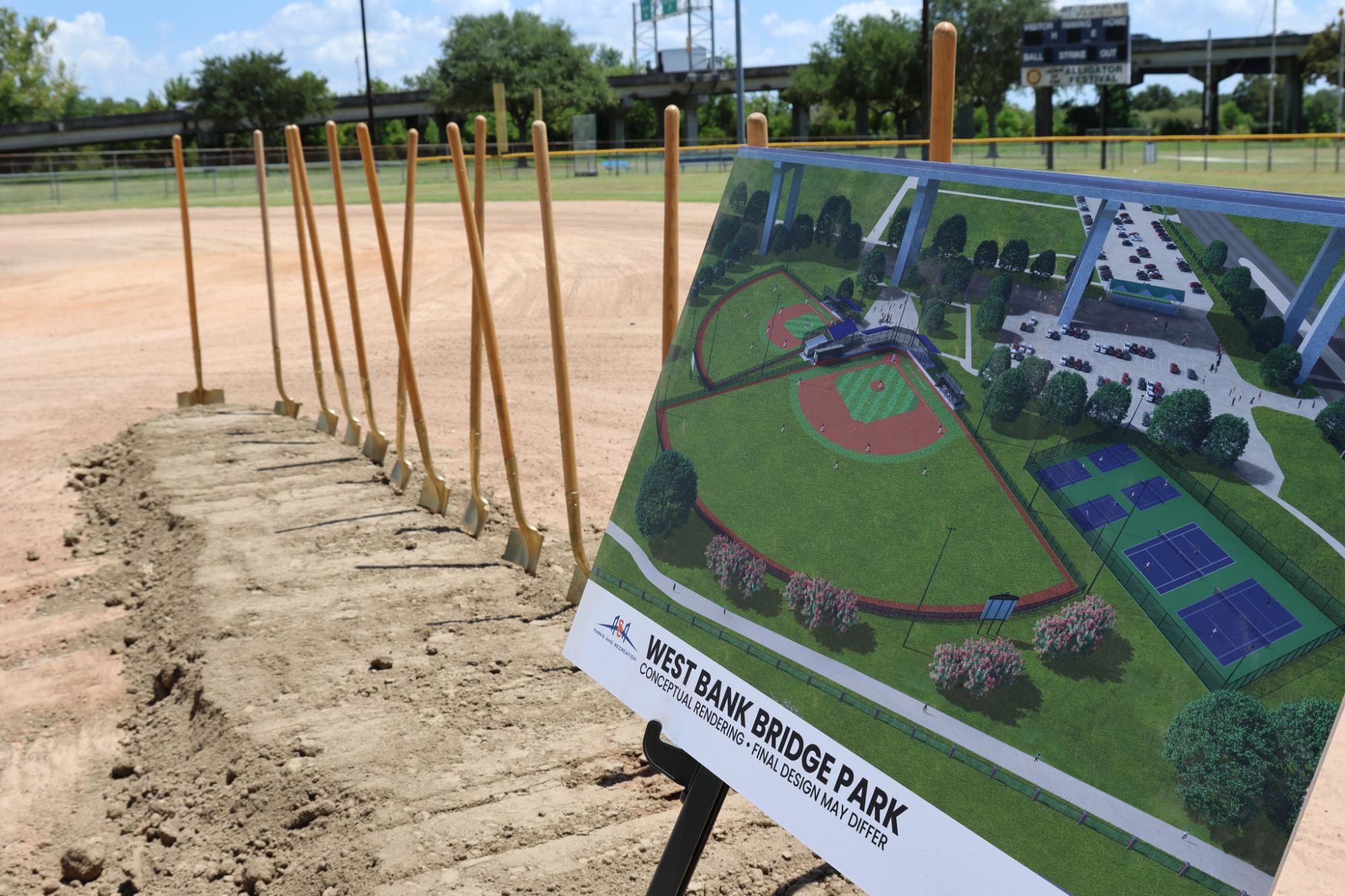 West Bank Bridge Park Groundbreaking